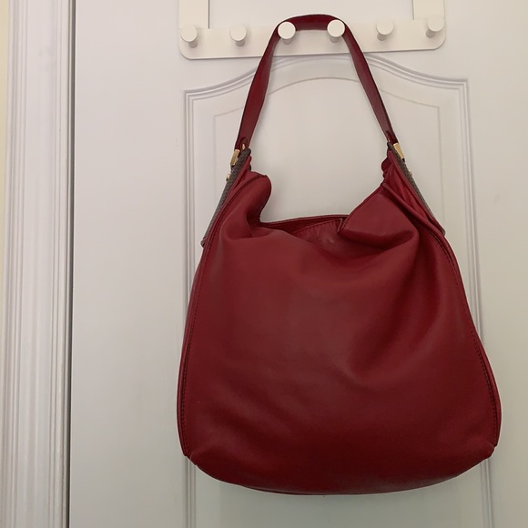 Anthropologie Beracamy Paris Viagem Leather Hobo - Picture 4 of 7